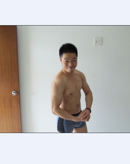 没有去健身房之前的