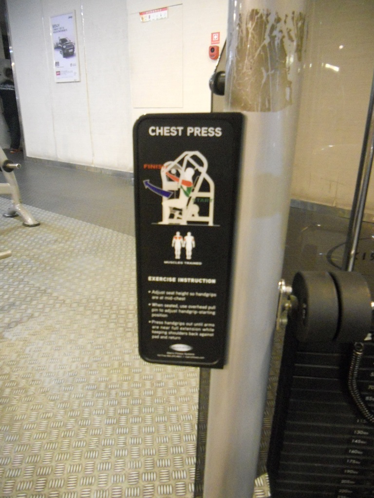 chest press